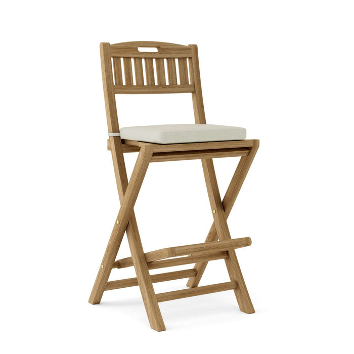 Folding Teak Bar Chair - Altavista - Teak HQ™