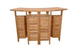 Folding Teak Bar Table (62" Long Rectangle) - Altavista - Teak HQ™
