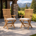 Folding Teak Chairs (Set of 2) - Classic - Teak HQ™