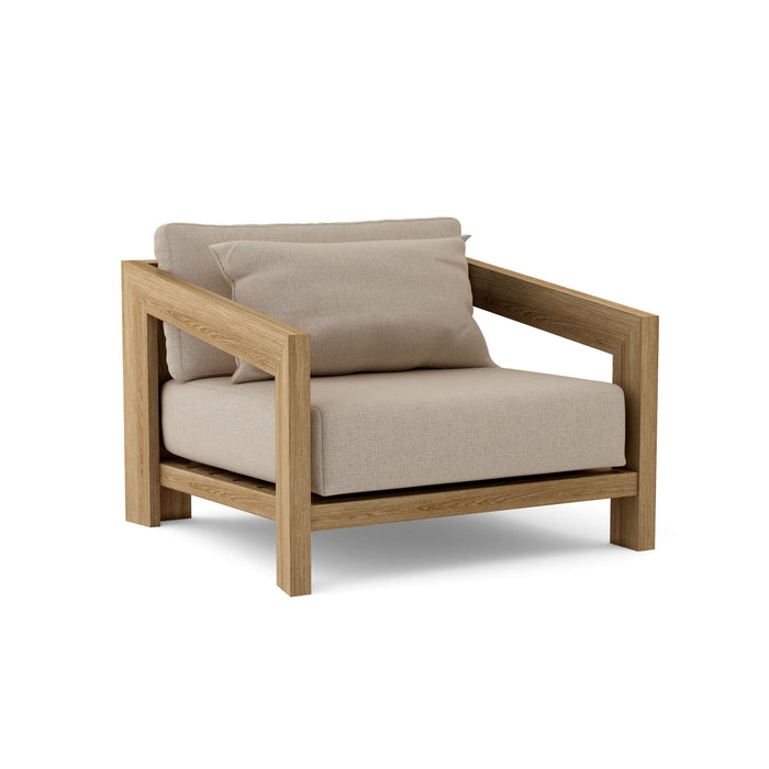 Teak Patio Lounge Chair - Smyrna