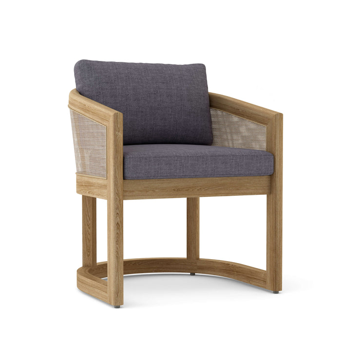 Modern Teak Outdoor Chair - Catania