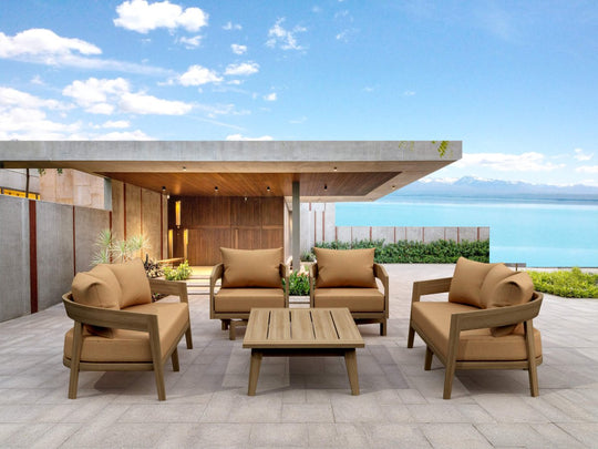 Garden Furniture in Teak - Toscana 5 - Piece Set - Teak HQ™