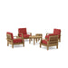 Garden Teak Furniture - Brianna 6 - Piece Set - Teak HQ™