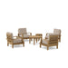 Garden Teak Furniture - Brianna 6 - Piece Set - Teak HQ™