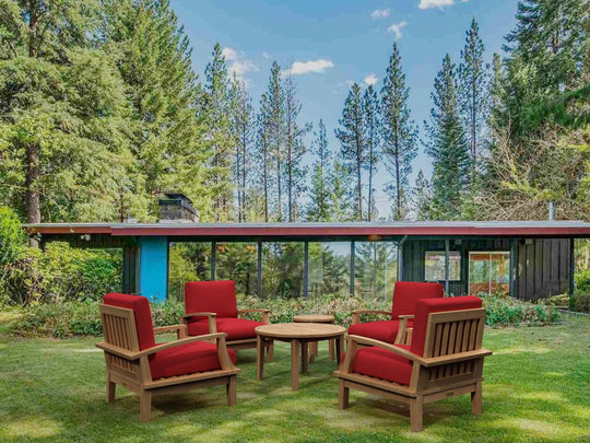 Garden Teak Furniture - Brianna 6 - Piece Set - Teak HQ™