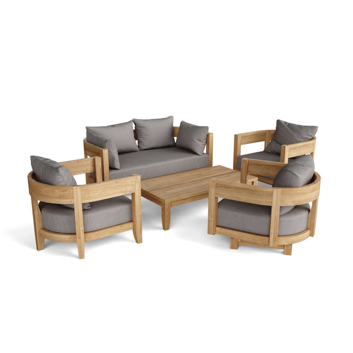 Teak Lawn Furniture - Coronado 5-Piece Set