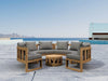 High - End Teak Furniture - Arena 5 - Piece Sectional Set - Teak HQ™