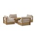 High - End Teak Patio Furniture - Copacabana 5 - Piece Set - Teak HQ™