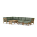 High - Quality Teak Furniture - Natsepa 11 - Piece Sectional Set - Teak HQ™