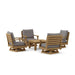High - Quality Teak Outdoor Furniture - Riviera 5 - Piece Set - Teak HQ™