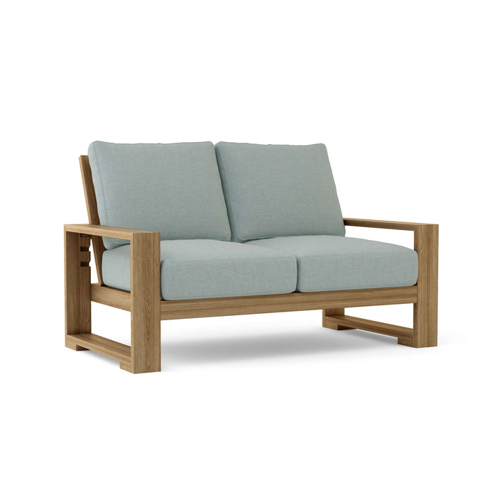 Teak Wood Loveseat - Capistrano