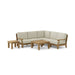 Indonesian Teak Furniture - Riviera 7 - Piece Sectional Set - Teak HQ™
