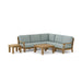 Indonesian Teak Furniture - Riviera 7 - Piece Sectional Set - Teak HQ™