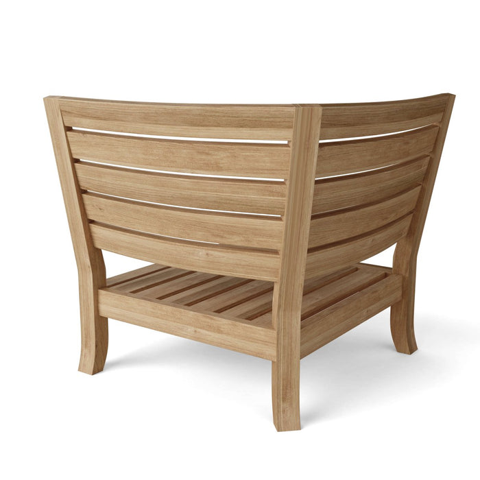 Indonesian Teak Wood Furniture - Luxe 5 - Piece Sectional Set - Teak HQ™