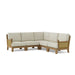 Indonesian Teak Wood Furniture - Luxe 5 - Piece Sectional Set - Teak HQ™