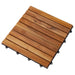 Interlocking Oiled Teak Wood Tiles (10 Sq Ft) - Deca - Teak HQ™