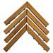 Interlocking Teak Tile Corner Pieces (2 Loop + 2 Pin) - Teak HQ™
