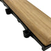 Interlocking Teak Tile Edge Pieces (Loop Style) - Teak HQ™