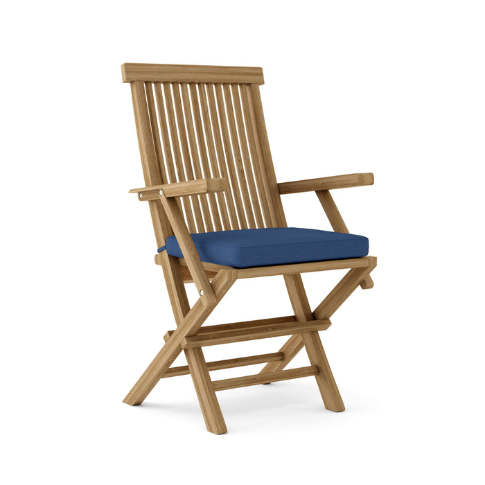 Folding Teak Chairs (Set of 2) - Classic