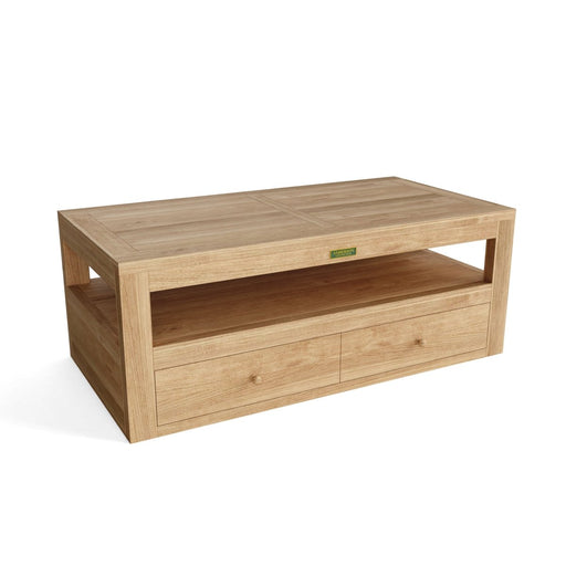 Large Teak Coffee Table (48" Long Rectangle) - Copacabana - Teak HQ™