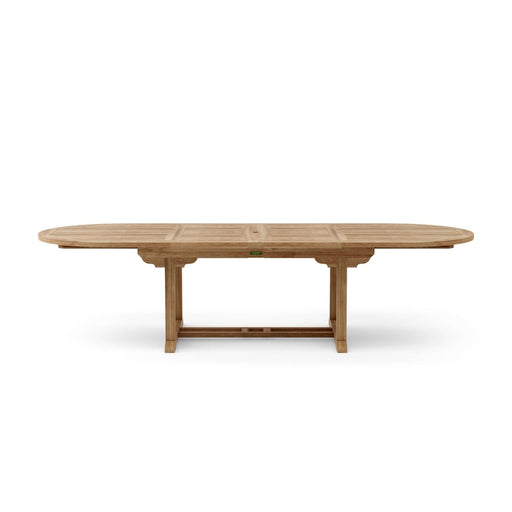 Large Teak Outdoor Table (117" Long Oval) - Bahama - Teak HQ™