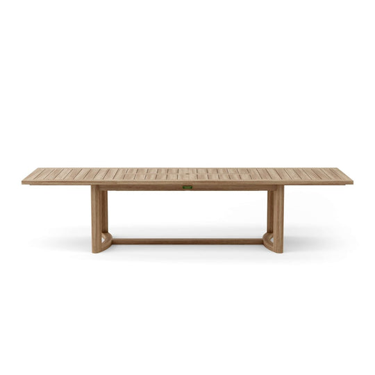 Large Teak Patio Table (136" Long Rectangle) - Catania - Teak HQ™