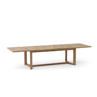 Large Teak Patio Table (136" Long Rectangle) - Catania