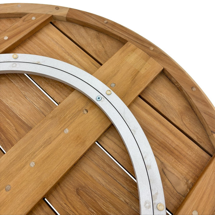 Large Teak Wood Lazy Susan (31" Diameter) - Teak HQ™