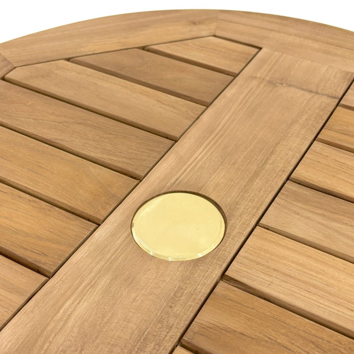 Lazy Susan Made of Teak Wood (24" Diameter) - Teak HQ™