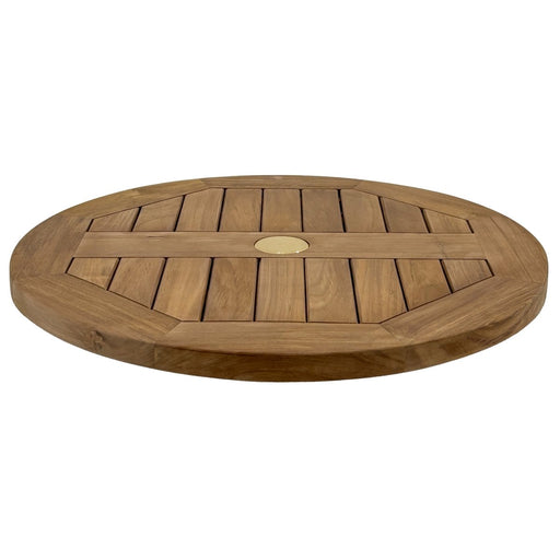Lazy Susan Made of Teak Wood (24" Diameter) - Teak HQ™