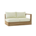 Left End Copacabana Teak Sectional Piece - Teak HQ™
