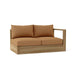 Left End Copacabana Teak Sectional Piece - Teak HQ™