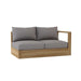 Left End Copacabana Teak Sectional Piece - Teak HQ™