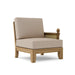 Left End Luxe Teak Sectional Piece - Teak HQ™