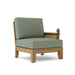 Left End Luxe Teak Sectional Piece - Teak HQ™