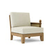 Left End Luxe Teak Sectional Piece - Teak HQ™