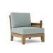 Left End Luxe Teak Sectional Piece - Teak HQ™