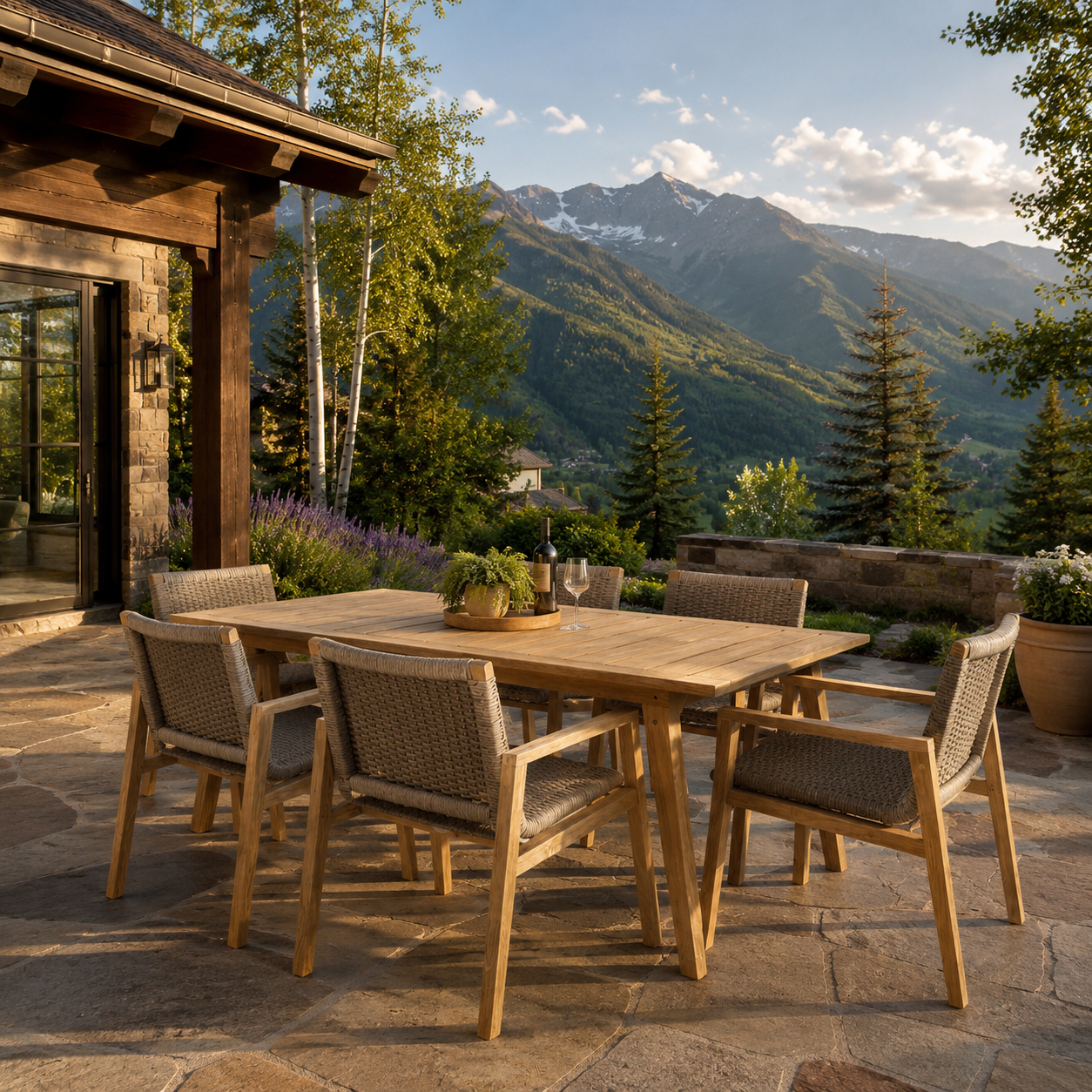 Outdoor Furniture for <em>Aspen</em> Mountain Living