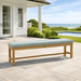 Long Teak Bench (3 - Seater) - Casablanca - Teak HQ™