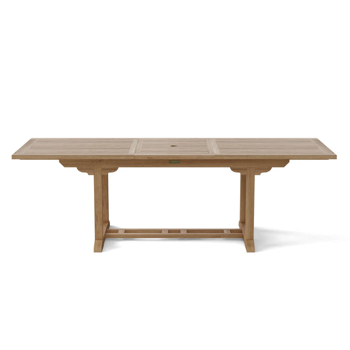 Teak Outdoor Dining Set for 10 - Bahama (Table) & Sahara (Chairs)