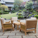 Luxury Teak Garden Furniture - Luxe 5 - Piece Set - Teak HQ™