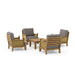 Luxury Teak Garden Furniture - Luxe 5 - Piece Set - Teak HQ™