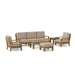 Luxury Teak Outdoor Furniture - Riviera 8 - Piece Sectional Set - Teak HQ™