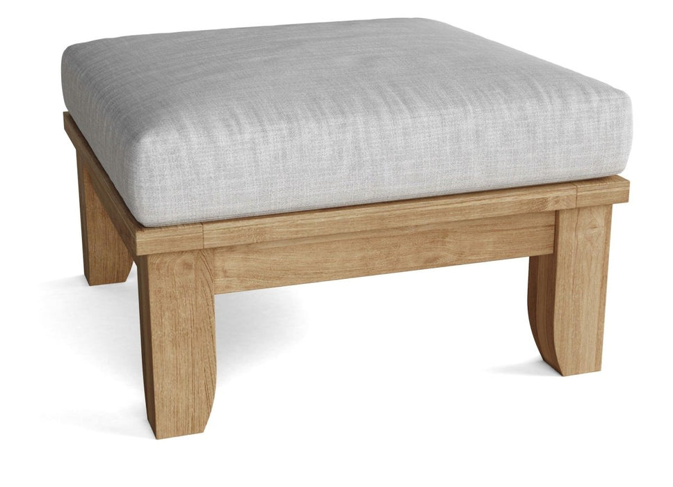 Luxury Teak Outdoor Furniture - Riviera 8 - Piece Sectional Set - Teak HQ™