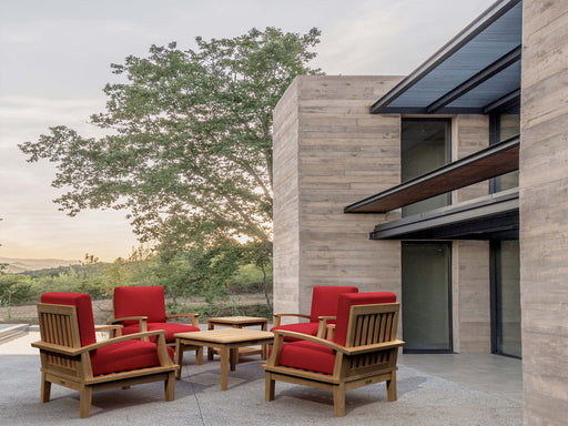 Luxury Teak Patio Furniture - Brianna 6 - Piece Set - Teak HQ™