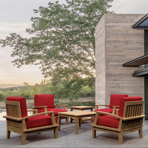 Luxury Teak Patio Furniture - Brianna 6 - Piece Set - Teak HQ™