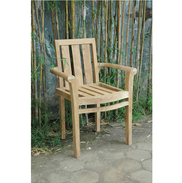 Teak Stacking Chairs (Set of 4) - Classic