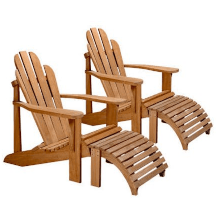 Modern Teak Adirondack Chair - Teak HQ™