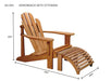 Modern Teak Adirondack Chair - Teak HQ™