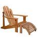 Modern Teak Adirondack Chair - Teak HQ™
